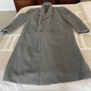 Mani by Giorgio Armani Wool Overcoat